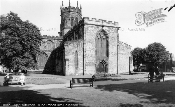 Photo of Stafford, St Mary's Church c.1965