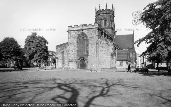 Photo of Stafford, St Mary's Church c.1965