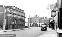 Stafford, the Public Library c1955