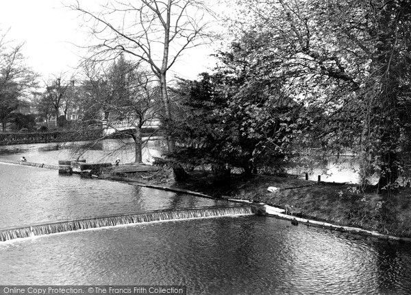 Photo of Stafford, Victoria Park c.1950