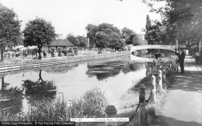 Photo of Stafford, Victoria Park c.1960