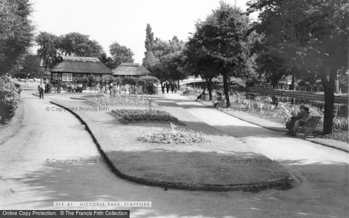 Photo of Stafford, Victoria Park c.1960