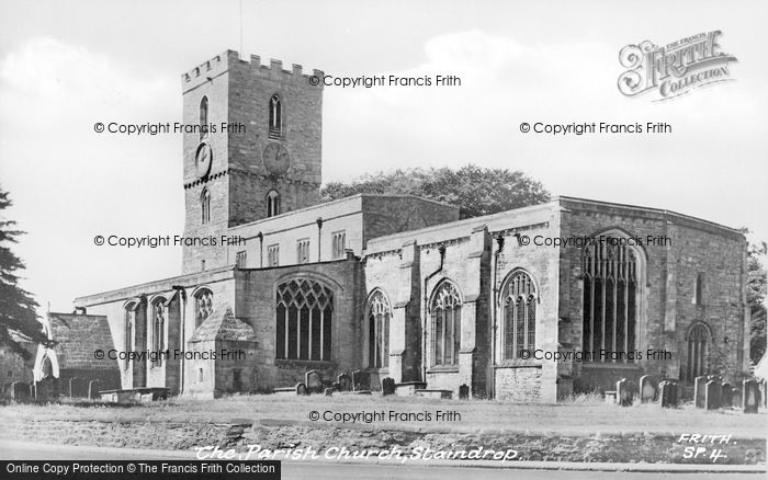 Photo of Staindrop, The Church c.1955