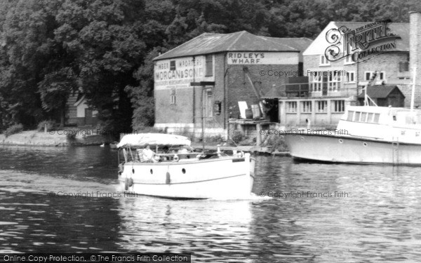 Photo of Staines, Boating On The River Thames  c.1965
