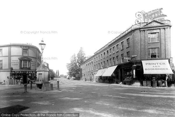 Photo of Staines, Clarence Street 1895