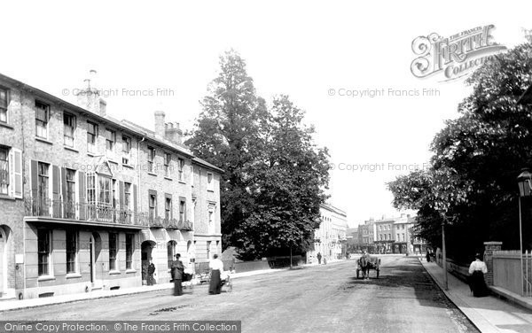 Photo of Staines, Clarence Street 1895