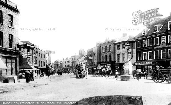 Photo of Staines, High Street 1895