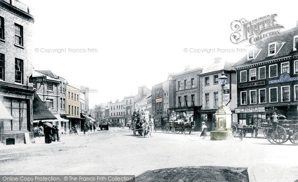 Photo of Staines, High Street 1895