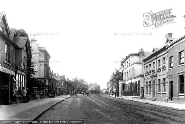 Photo of Staines, High Street 1895