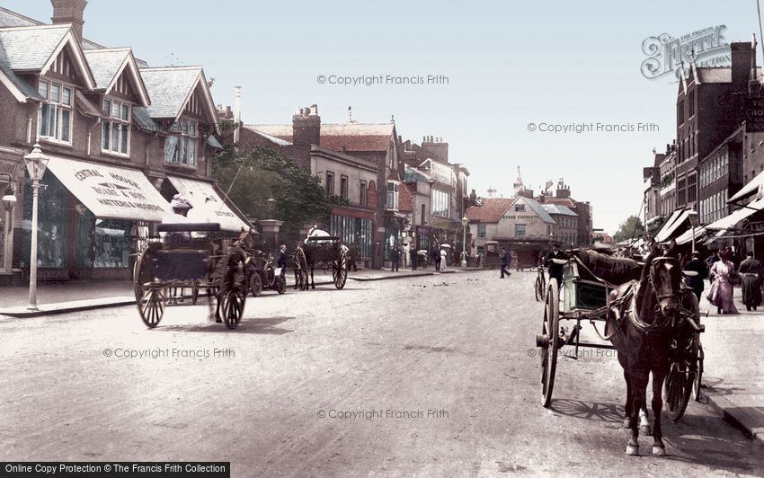 Staines, High Street 1907