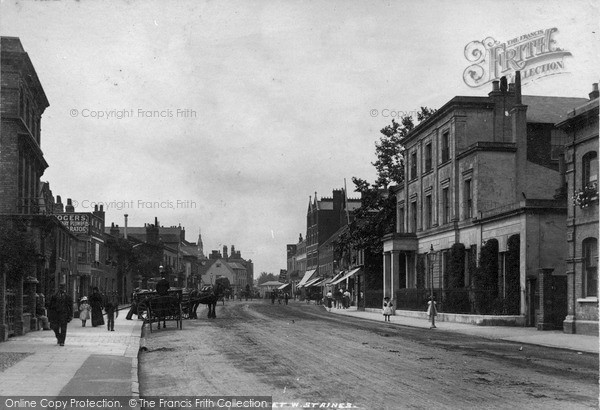 Photo of Staines, High Street c.1880