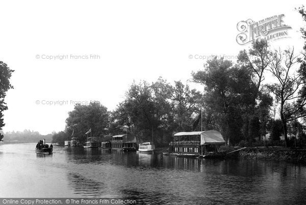 Photo of Staines, Houseboats 1895