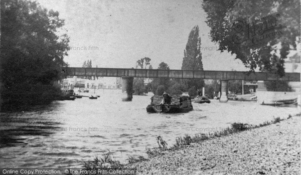 Photo of Staines, Railway Bridge c.1880