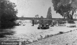 Railway Bridge c.1880, Staines