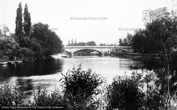 Photo of Staines, Rennie's Bridge c.1880