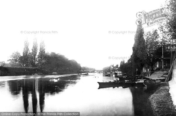 Photo of Staines, River Thames 1890