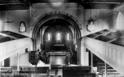 St Mary's Church Interior 1899, Staines