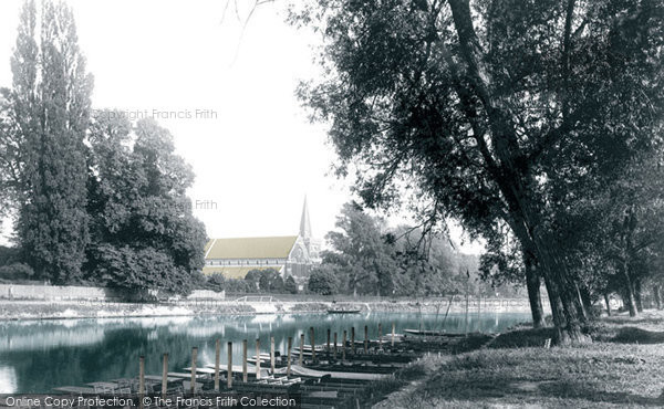 Photo of Staines, St Peter's Church 1895