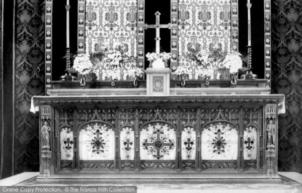 Photo of Staines, St Peter's Church Communion Table 1895