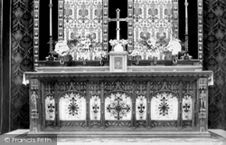 St Peter's Church Communion Table 1895, Staines