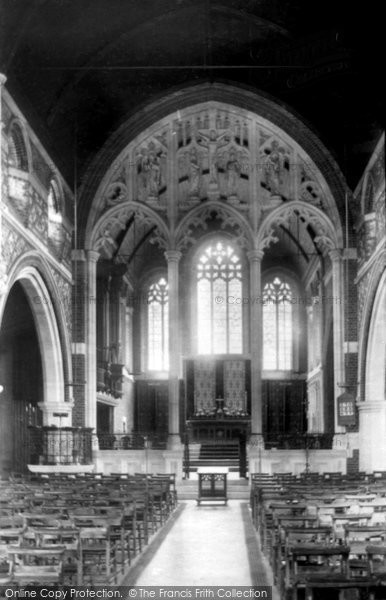 Photo of Staines, St Peter's Church Interior 1899