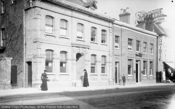 Photo of Staines, Thanet House, High Street c.1880