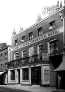 The Angel And Crown Hotel, High Street 1895, Staines