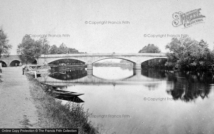 Photo of Staines, The Bridge c.1880