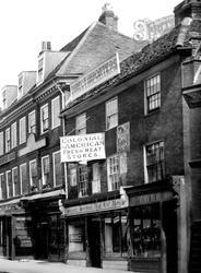The Colonial American Fresh Meat Stores, High Street 1895, Staines