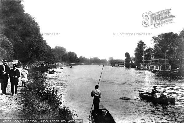 Photo of Staines, The River Thames 1907