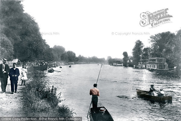 Photo of Staines, The River Thames 1907