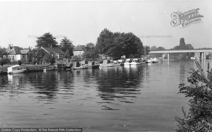 Photo of Staines, The River Thames c.1960