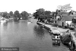 The Thames From The Bridge c.1955, Staines