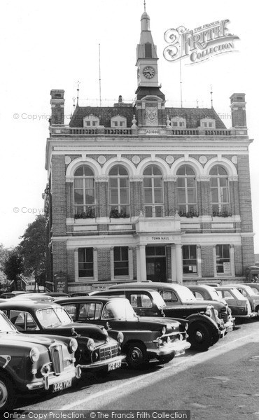 Photo of Staines, The Town Hall c.1965