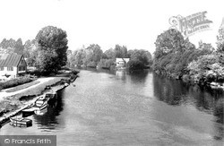 View From Bridge c.1960, Staines