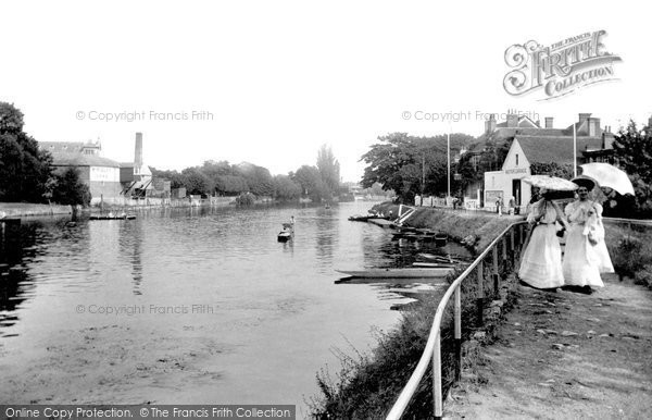 Photo of Staines, View From The Bridge 1907