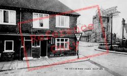 Fox Inn And Parish Church c.1965, Stainforth