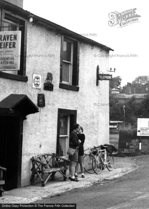 Photo of Stainforth, Lovers, Main Street 1955