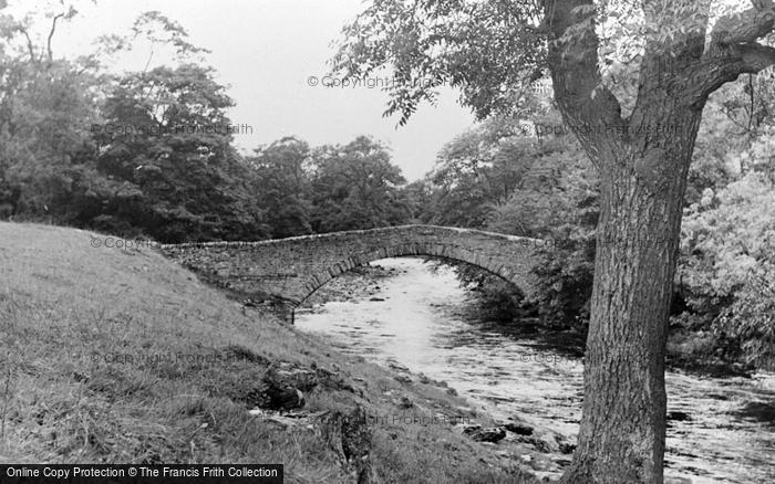 Photo of Stainforth, Packhorse Bridge c.1955