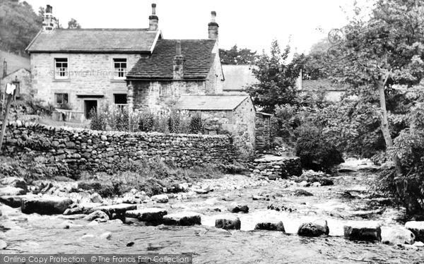 Photo of Stainforth, The Stepping Stones c.1955