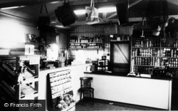 Newton Hall Holiday Centre Shop c.1955, Staining