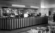 Newton Hall Holiday Centre, The Club House Bar c.1960, Staining