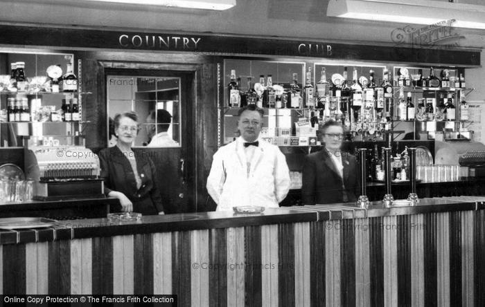 Photo of Staining, Newton Hall Holiday Centre, The Club House Bar c.1960