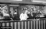 Newton Hall Holiday Centre, The Club House Bar c.1960, Staining