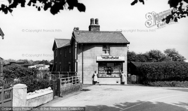 Photo of Staining, Thornfield Holiday Camp Shop c.1960