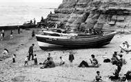 Boats On The Beach c.1960, Staithes