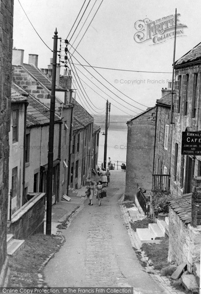 Photo of Staithes, Church Street c.1950
