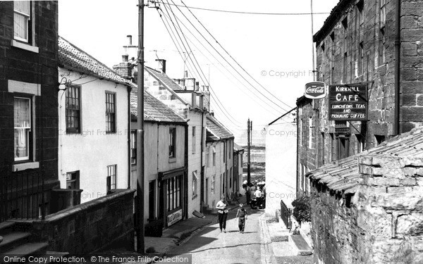 Photo of Staithes, Church Street c.1960