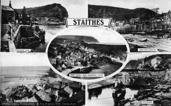 Photo of Staithes, Composite c.1927