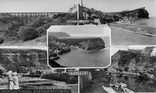 Photo of Staithes, Composite c.1960